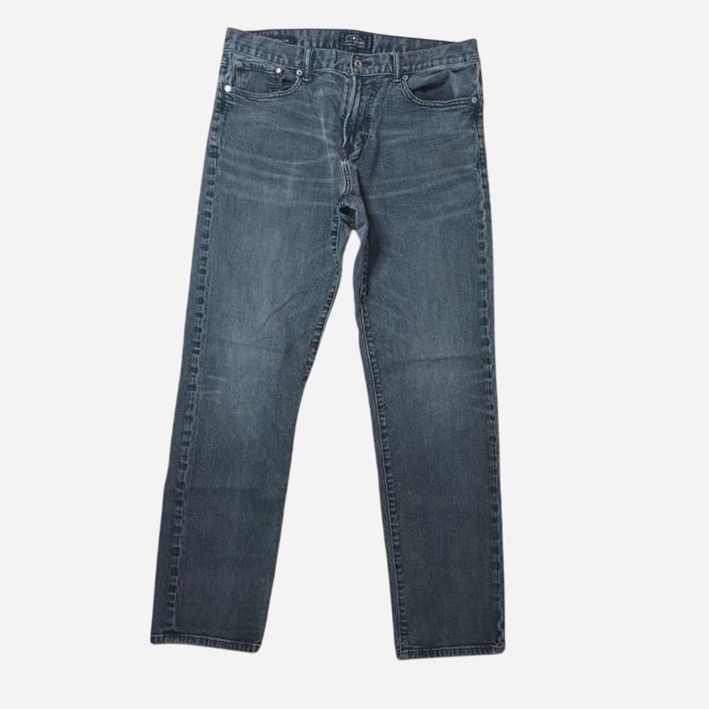 Lucky Brand Gray/Black Denim Jeans size 34x32